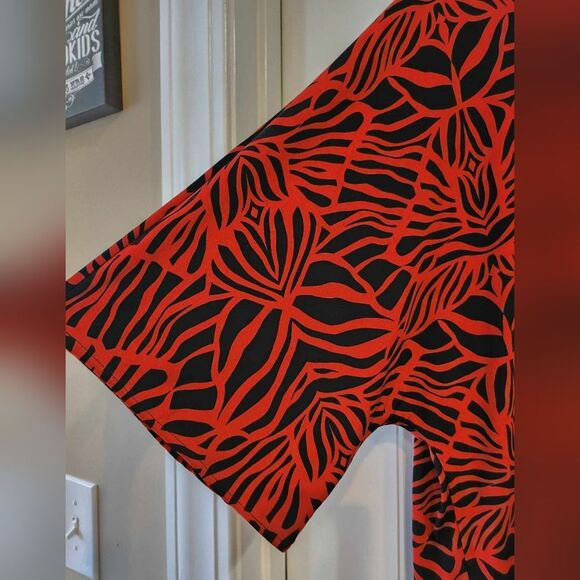 Ruby Rd. XL, Red & Black Zebra Chevron Print - Picture 6 of 8